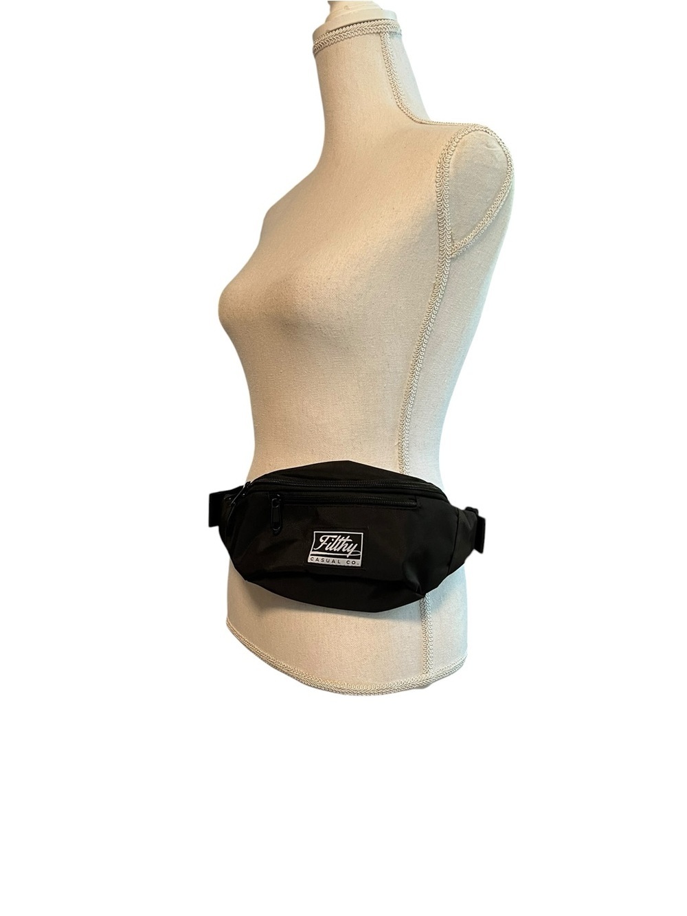 Filthy Casual Co. Black Hip Belt Bag - Waist Pack